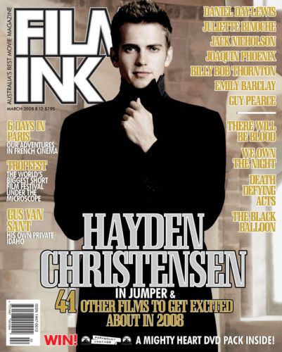FILMINK magazine side cover March 2002