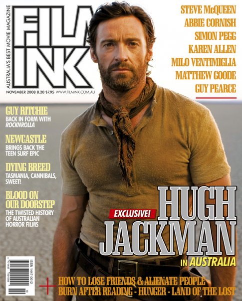 FILMINK magazine side cover November 2008