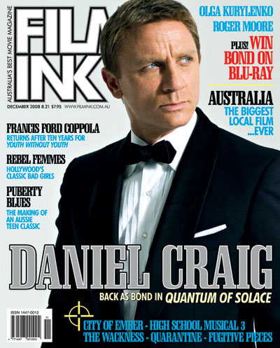 FILMINK magazine side cover December 2008