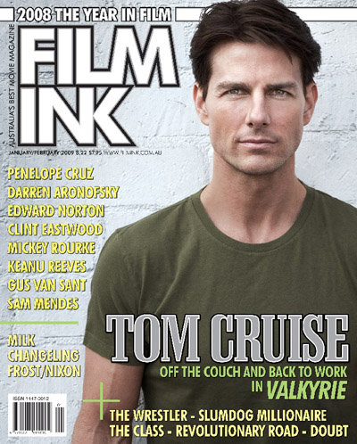 FILMINK magazine side cover January/February 2009