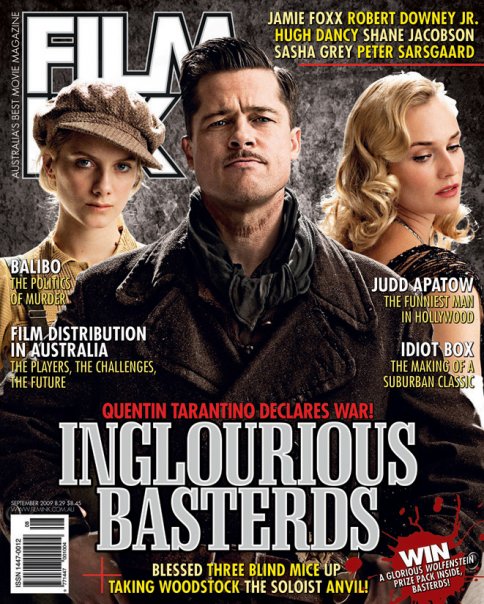 FILMINK magazine side cover September 2009