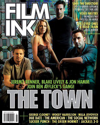 FILMINK magazine side cover November 2010