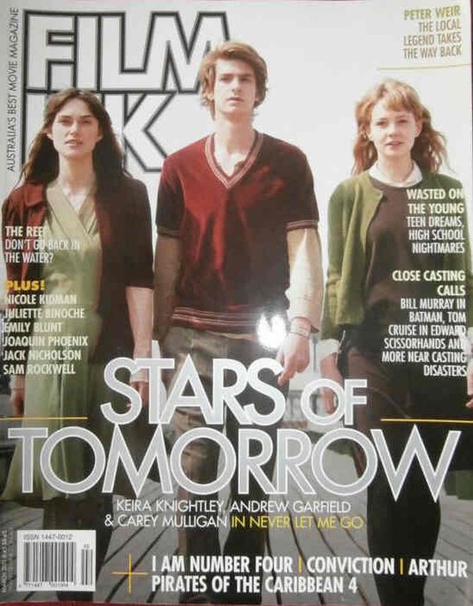 FILMINK magazine side cover March 2011