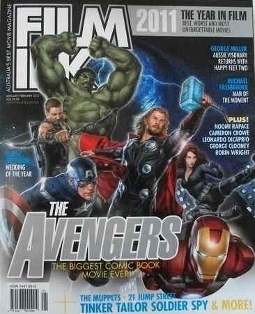 FILMINK magazine side cover January/February 2012