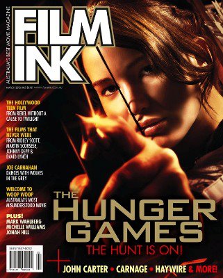 FILMINK magazine side cover March 2012