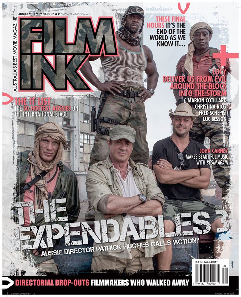 FILMINK magazine side cover August 2014