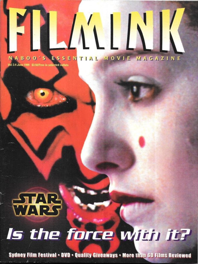 FILMINK magazine side cover June 1999