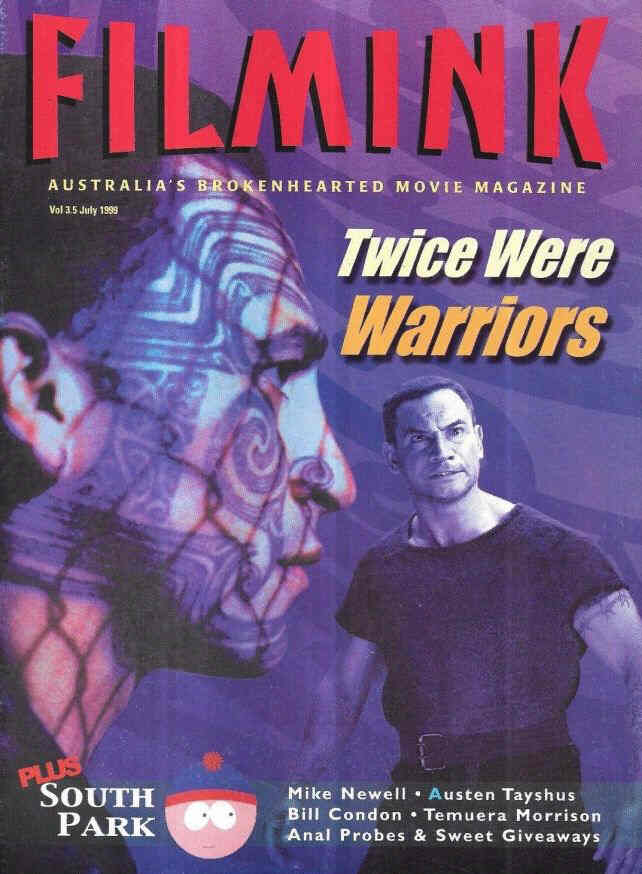 FILMINK magazine side cover July 1999