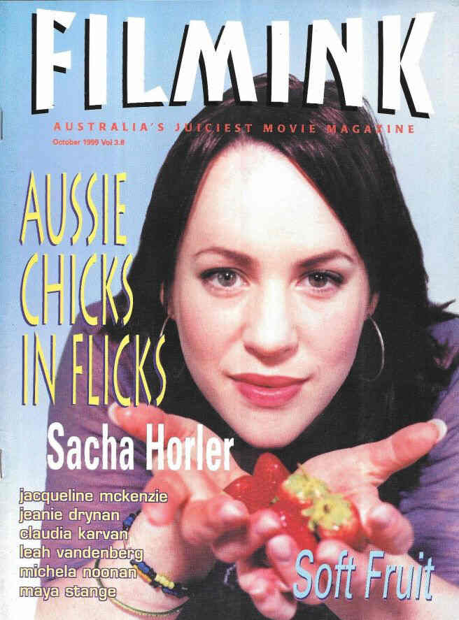FILMINK magazine side cover October 1999