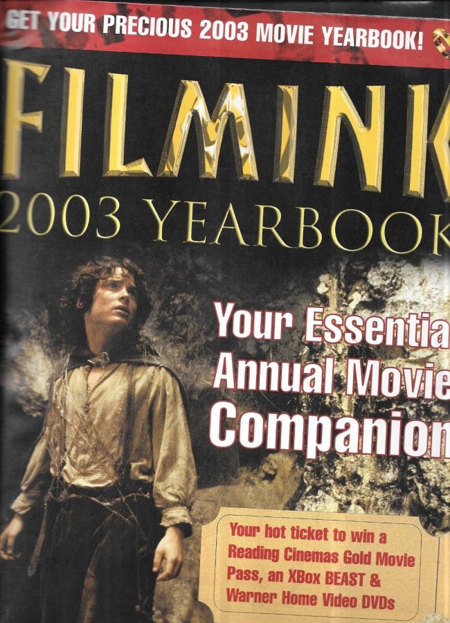 FILMINK magazine side cover  Yearbook  2003