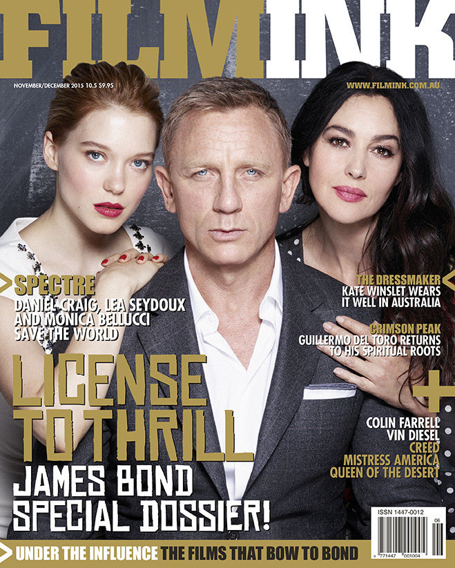 FILMINK magazine side cover November/December 2015