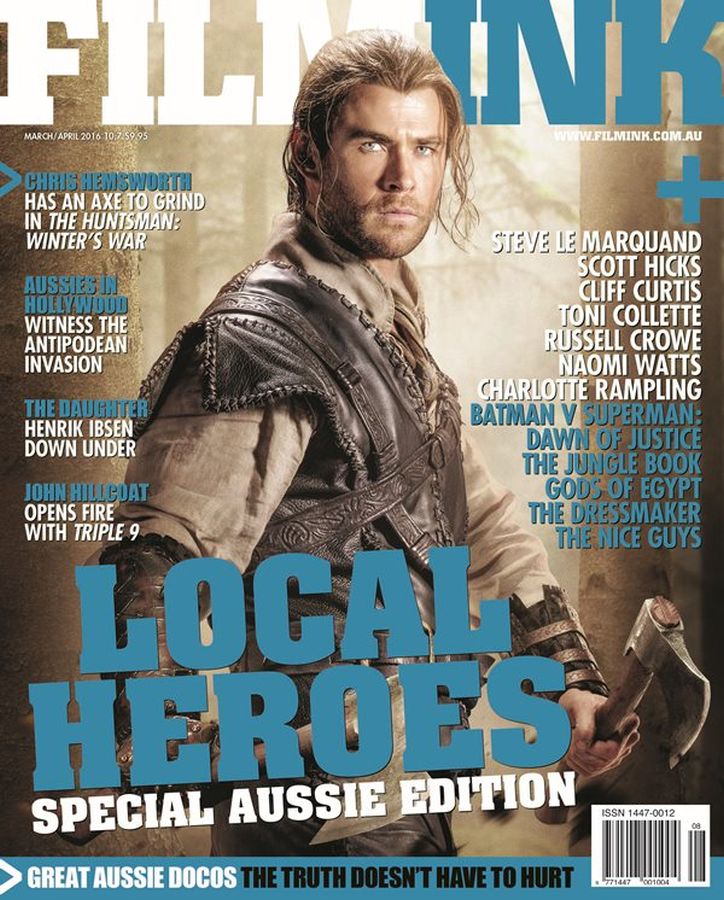 FILMINK magazine side cover March/April 2016
