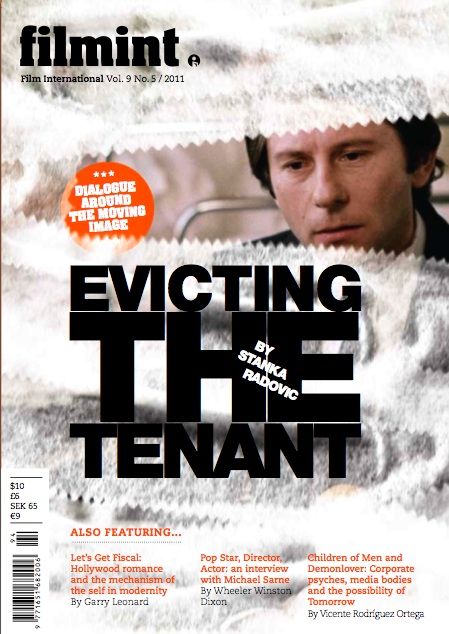FILM INTERNATIONAL (Sweden) magazine side cover Issue 53  Vol 9 # 5  2011