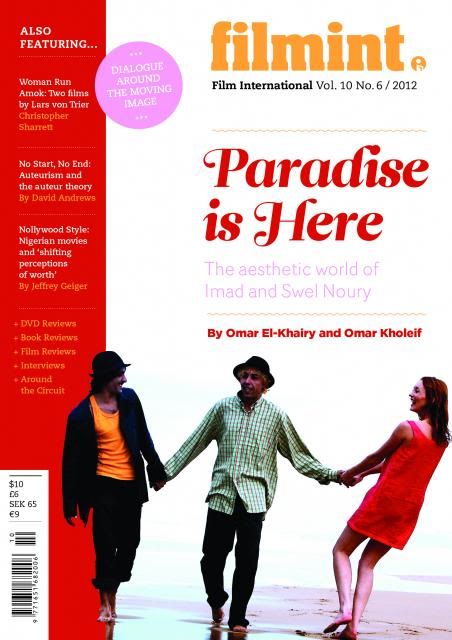 FILM INTERNATIONAL (Sweden) magazine side cover Issue 59  Vol 10 # 6  2012