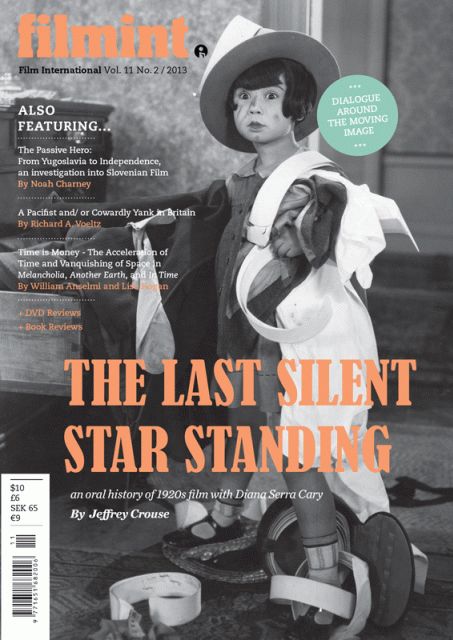 FILM INTERNATIONAL (Sweden) magazine side cover Issue 61  Vol 11 # 2  2013
