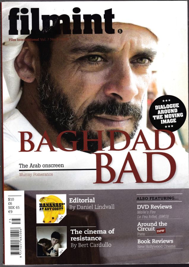 FILM INTERNATIONAL (Sweden) magazine side cover Issue 41 September/October 2009