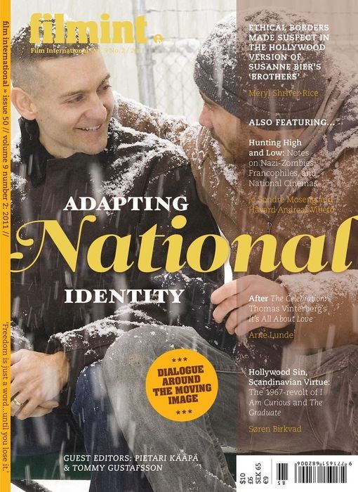 FILM INTERNATIONAL (Sweden) magazine side cover Issue 50 April/May/June 2011