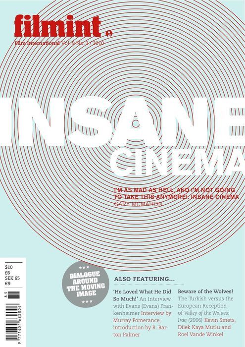 FILM INTERNATIONAL (Sweden) magazine side cover Issue 51 July/August/September 2011