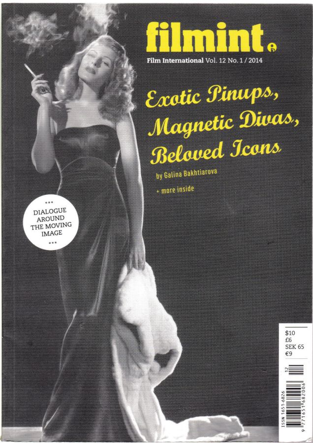 FILM INTERNATIONAL (Sweden) magazine side cover Issue 66  Vol 12 No 1  2014