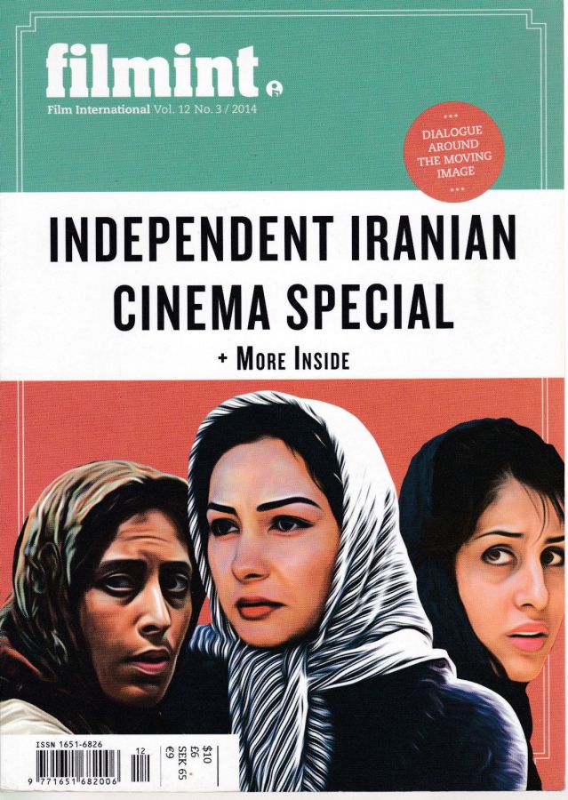 FILM INTERNATIONAL (Sweden) magazine side cover Issue 68  Vol 12 No 3  2014