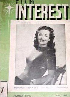 FILM INTEREST magazine side cover Issue 9 May 1947