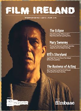 FILM IRELAND magazine side cover Issue 131 November/December 2009