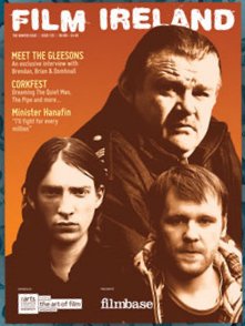 FILM IRELAND magazine side cover Issue 135 December 2010