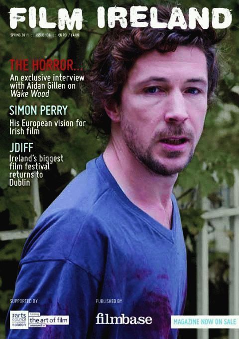 FILM IRELAND magazine side cover Issue 136 March/April/May 2011
