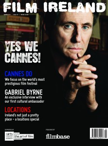 FILM IRELAND magazine side cover Issue 137 June/July/August 2011