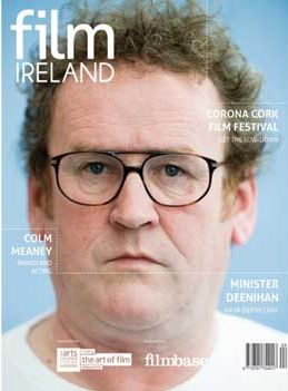 FILM IRELAND magazine side cover Issue 139 December 2011