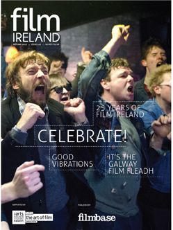 FILM IRELAND magazine side cover Issue 142 September/October/November 2012