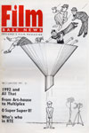 FILM IRELAND magazine side cover Issue 21  1991