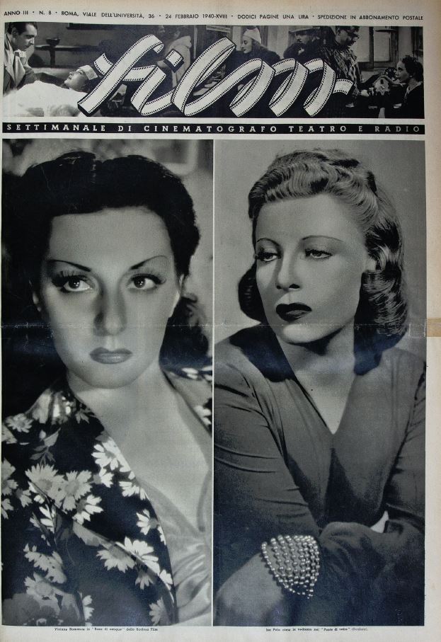 FILM (1938-50) magazine side cover Issue 8 24 February 1940