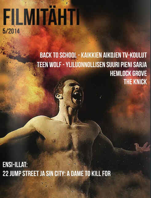 FILMITAHTI magazine side cover Issue 5  2014