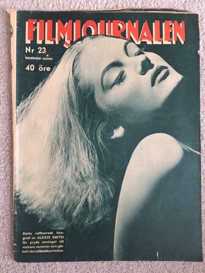 FILMJOURNALEN magazine side cover Issue 23 6 June 1942