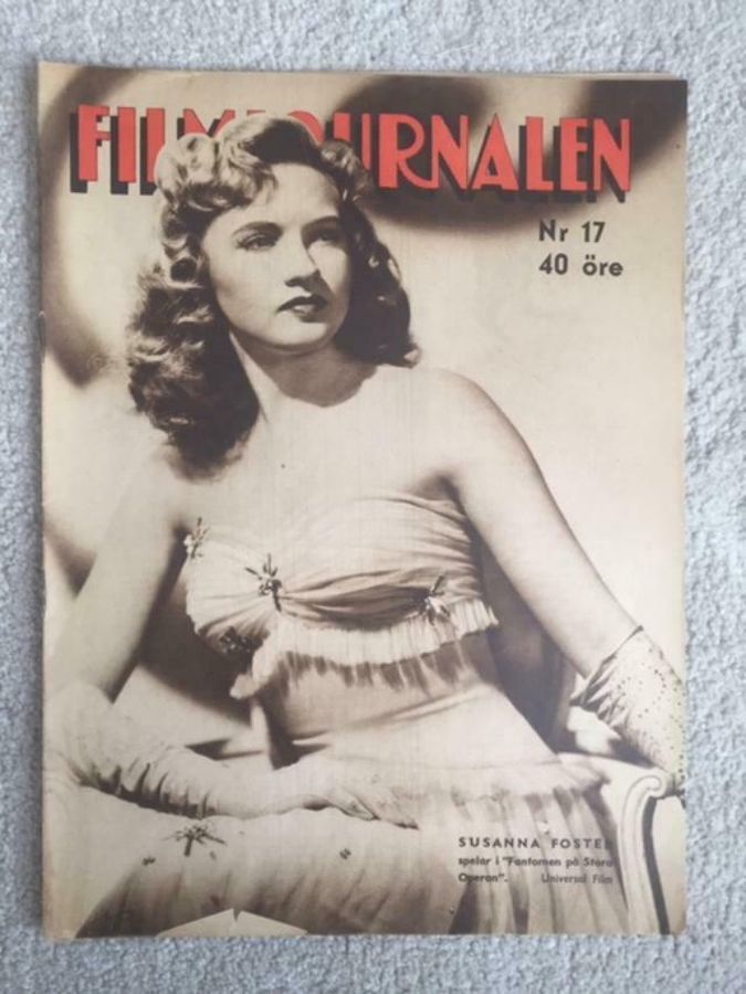 FILMJOURNALEN magazine side cover Issue 17 23 April 1944