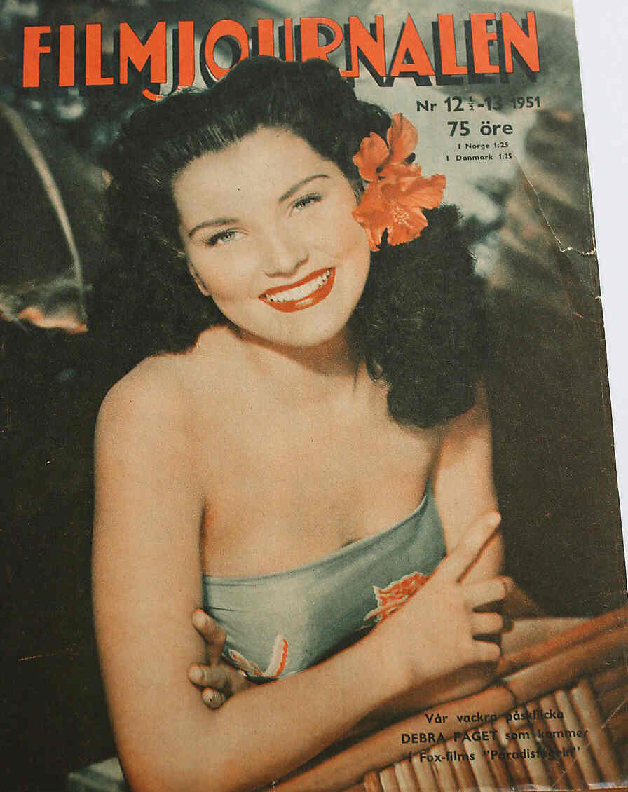 FILMJOURNALEN magazine side cover Issue 12-13  1951