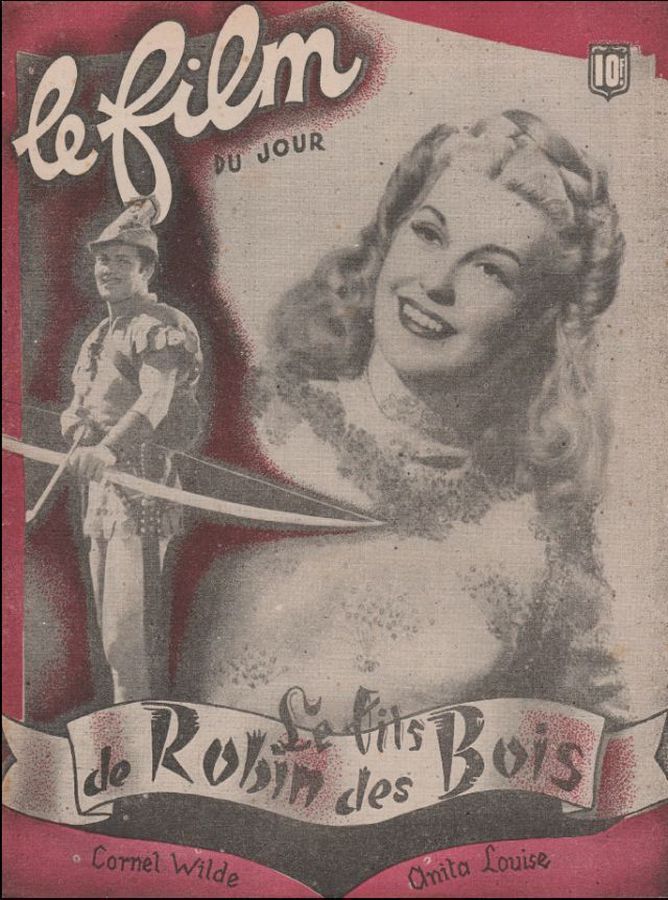 FILM DU JOUR magazine side cover Issue 112 12 December 1947