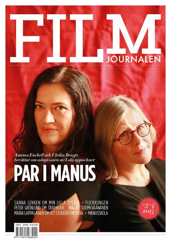FILMJOURNALEN (FI) magazine side cover Issue 3/4 December 2015