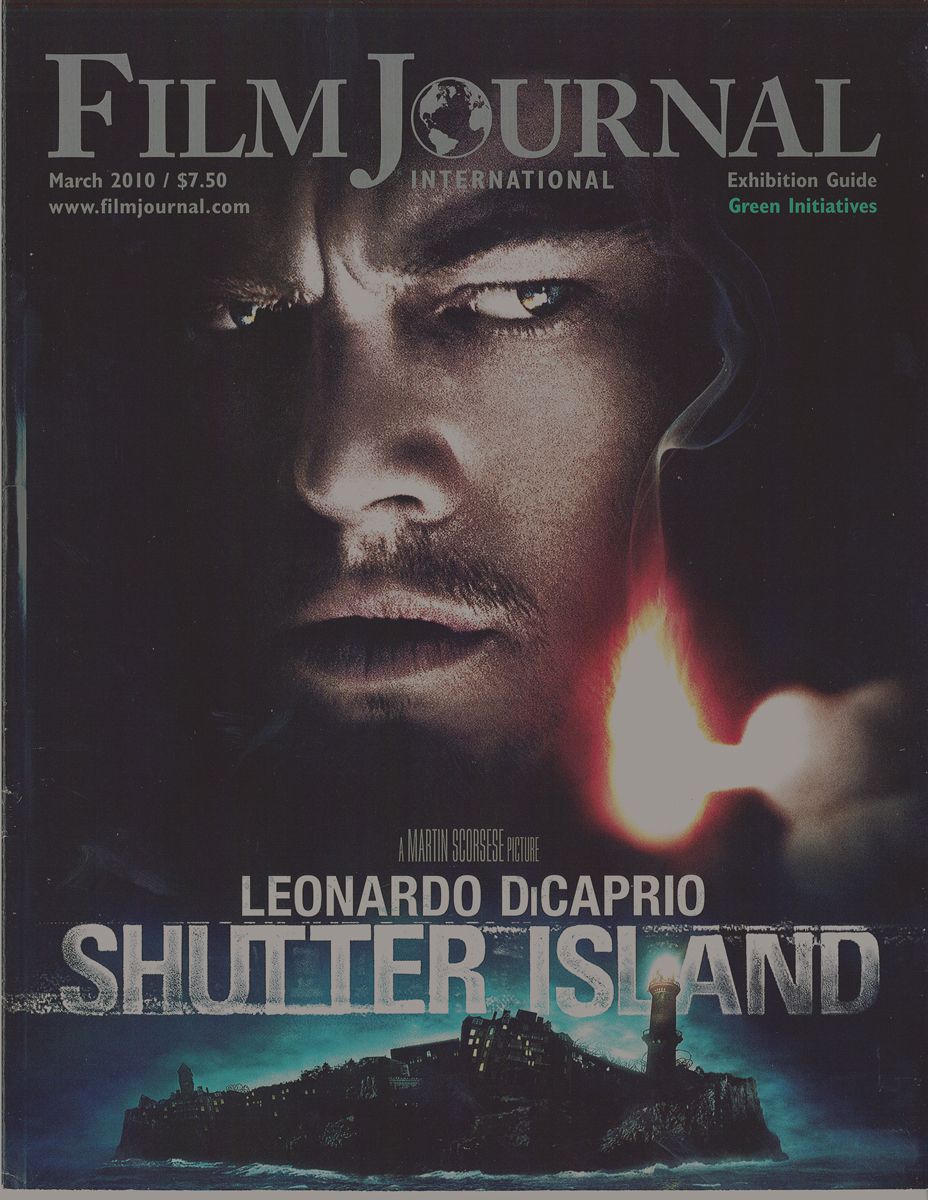 FILM JOURNAL INTERNATIONAL magazine side cover March 2010
