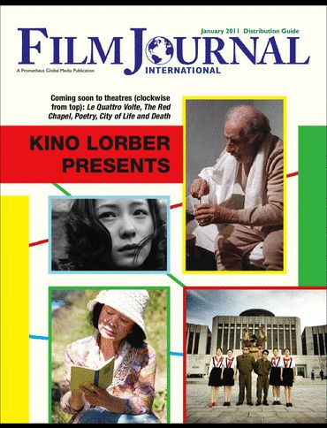 FILM JOURNAL INTERNATIONAL magazine side cover January 2011