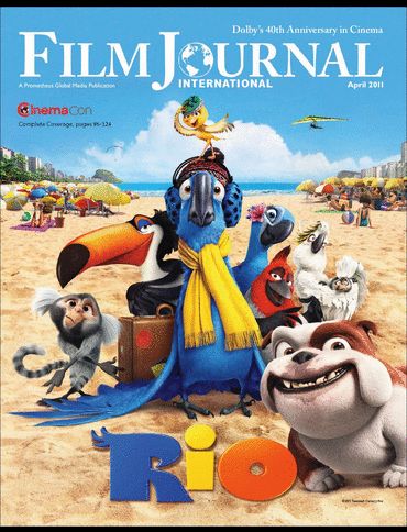 FILM JOURNAL INTERNATIONAL magazine side cover April 2011