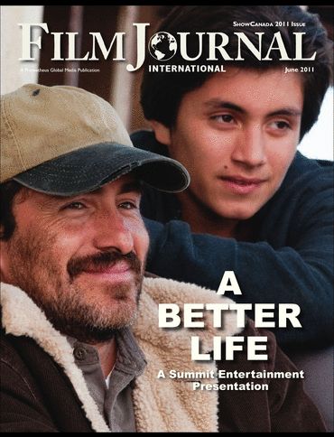 FILM JOURNAL INTERNATIONAL magazine side cover June 2011