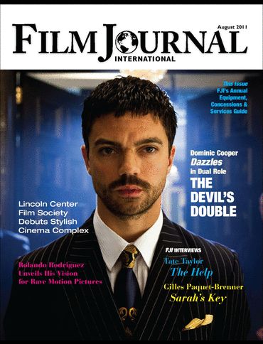 FILM JOURNAL INTERNATIONAL magazine side cover August 2011
