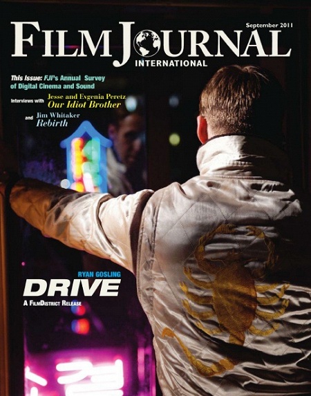 FILM JOURNAL INTERNATIONAL magazine side cover September 2011