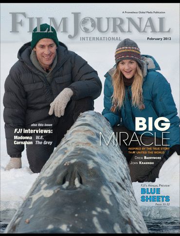 FILM JOURNAL INTERNATIONAL magazine side cover February 2012