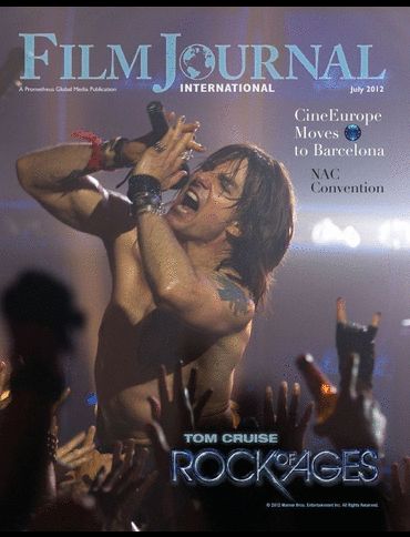FILM JOURNAL INTERNATIONAL magazine side cover July 2012