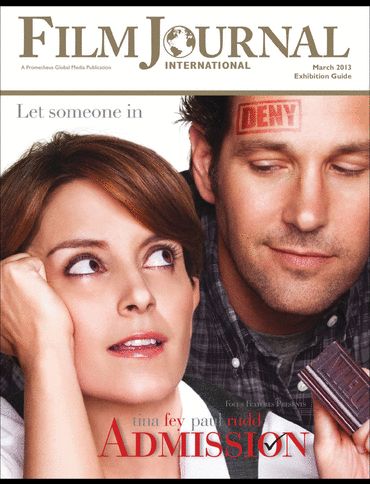 FILM JOURNAL INTERNATIONAL magazine side cover March 2013
