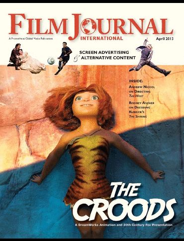 FILM JOURNAL INTERNATIONAL magazine side cover April 2013