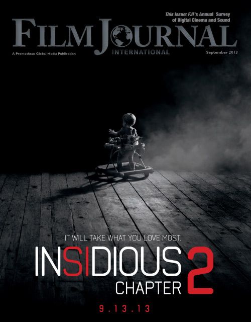 FILM JOURNAL INTERNATIONAL magazine side cover September 2013